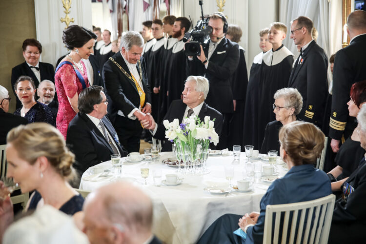 Självständighetsdagens mottagning den 6 december 2019. Foto: Matti Porre/Republikens presidents kansli
