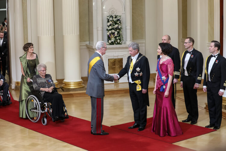 Independence Day Reception on 6 December 2019. Photo: Antti Nikkanen/Office of the President of the Republic of Finland
