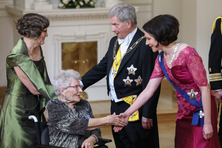 Independence Day Reception on 6 December 2019. Photo: Antti Nikkanen/Office of the President of the Republic of Finland
