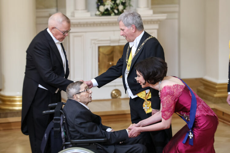 Independence Day Reception on 6 December 2019. Photo: Antti Nikkanen/Office of the President of the Republic of Finland
