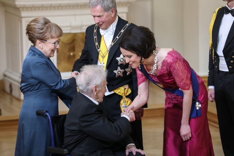 Independence Day Reception on 6 December 2019. Photo: Antti Nikkanen/Office of the President of the Republic of Finland
