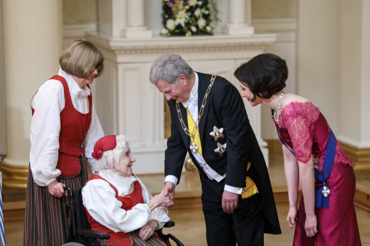 Independence Day Reception on 6 December 2019. Photo: Antti Nikkanen/Office of the President of the Republic of Finland
