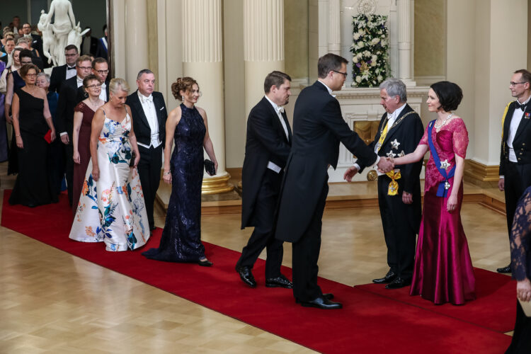 Independence Day Reception on 6 December 2019. Photo: Antti Nikkanen/Office of the President of the Republic of Finland
