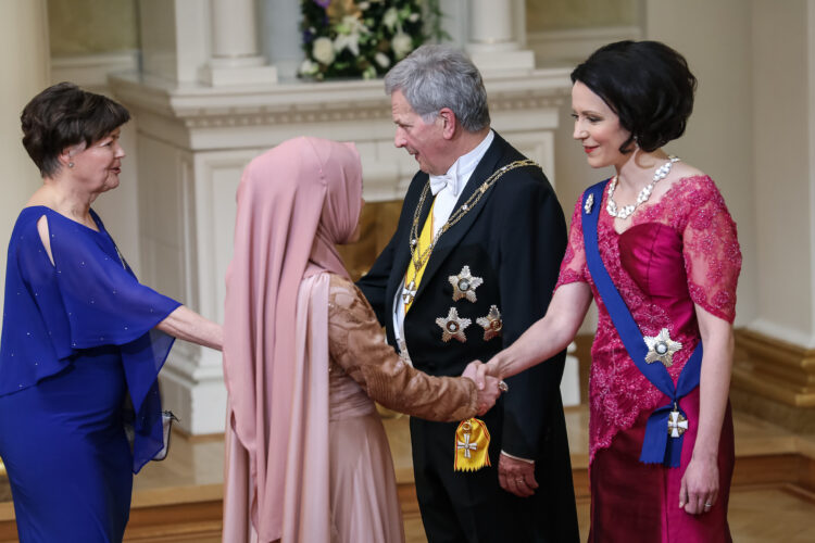 Independence Day Reception on 6 December 2019. Photo: Antti Nikkanen/Office of the President of the Republic of Finland
