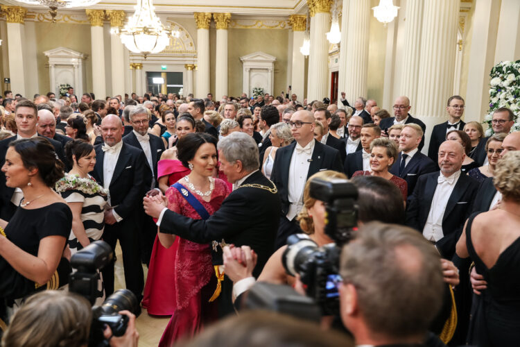 Independence Day Reception on 6 December 2019. Photo: Antti Nikkanen/Office of the President of the Republic of Finland
