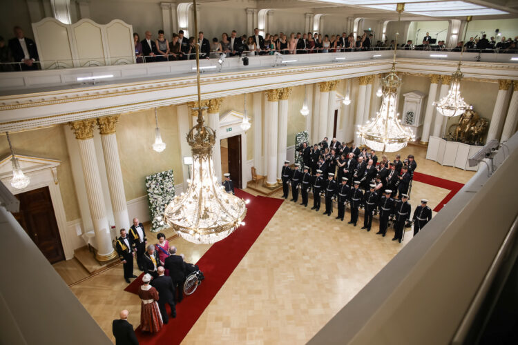 Självständighetsdagens mottagning den 6 december 2019. Foto: Matti Porre/Republikens presidents kansli
