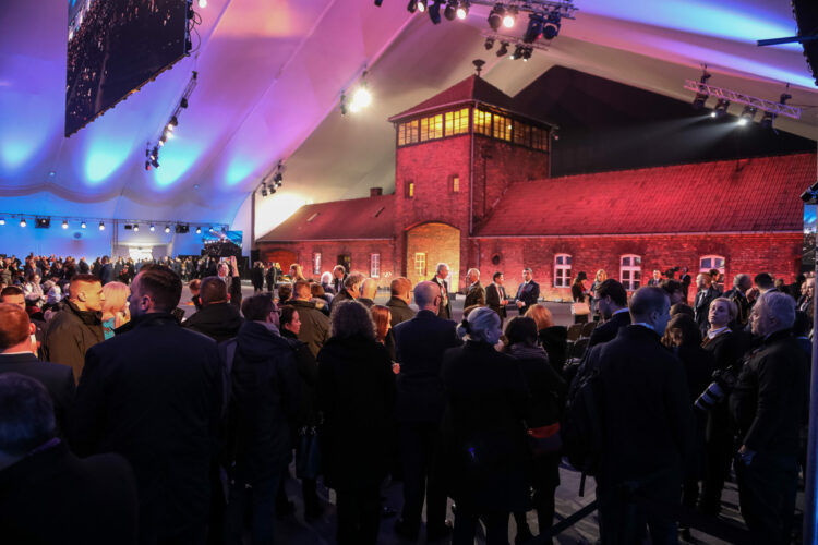 75th anniversary of the liberation of Auschwitz on 27 January 2020. Photo: Jouni Mölsä/Office of the President of the Republic of Finland