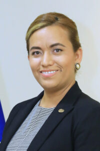 El Salvadors ambassadör Patricia Nathaly Godínez 
