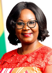 Ghanan suurlähettiläs Jennifer Lartey