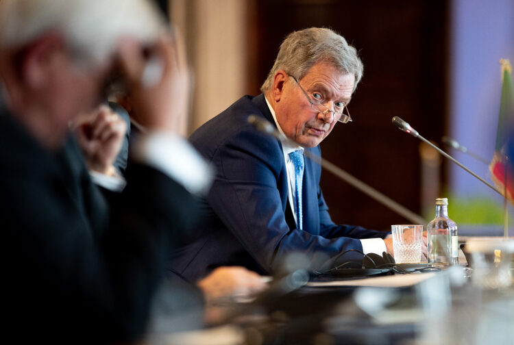 In his speech, President Niinistö addressed the EU’s position as a global actor and the revitalisation of the spirit of Helsinki 1975. Photo: Quirinale