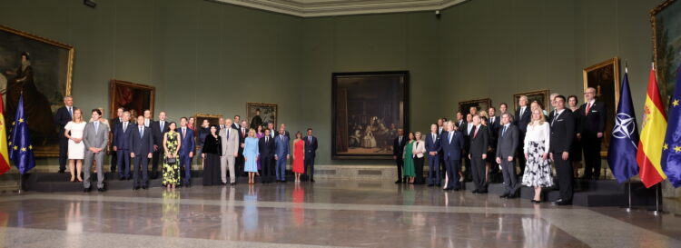 Wednesday evening ended with a shared dinner for the heads of state. Photo: Juhani Kandell/Office of the President of the Republic of Finland