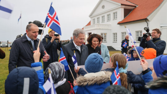 State visit to Iceland on 19–20 October 2022. Photo: Riikka Hietajärvi/Office of the President of the Republic of Finland
