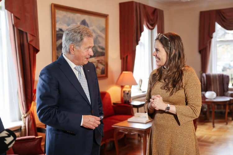 State visit to Iceland on 19–20 October 2022. Photo: Riikka Hietajärvi/Office of the President of the Republic of Finland
