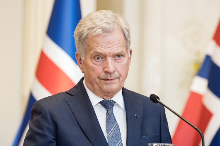 Press conference in the Hall of State on 3 May 2023. Photo: Roni Rekomaa/The Office of the President of the Republic of Finland