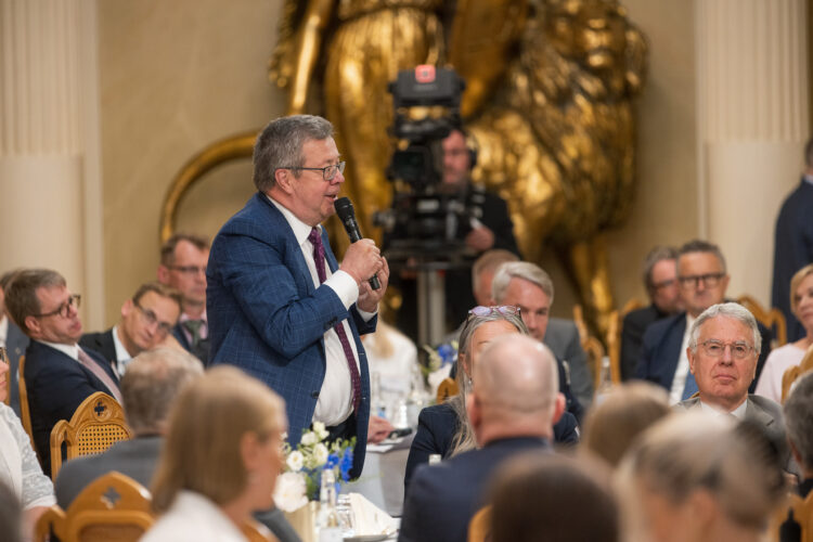 The theme of the second session on Monday 19 June focused on Finland as a militarily allied country. Photo: Matti Porre/The Office of the President of the Republic of Finland