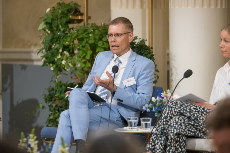 Valtteri Vuorisalo, arbetslivsprofessor vid Tammerfors universitet. Foto: Matti Porre/Republikens presidents kansli