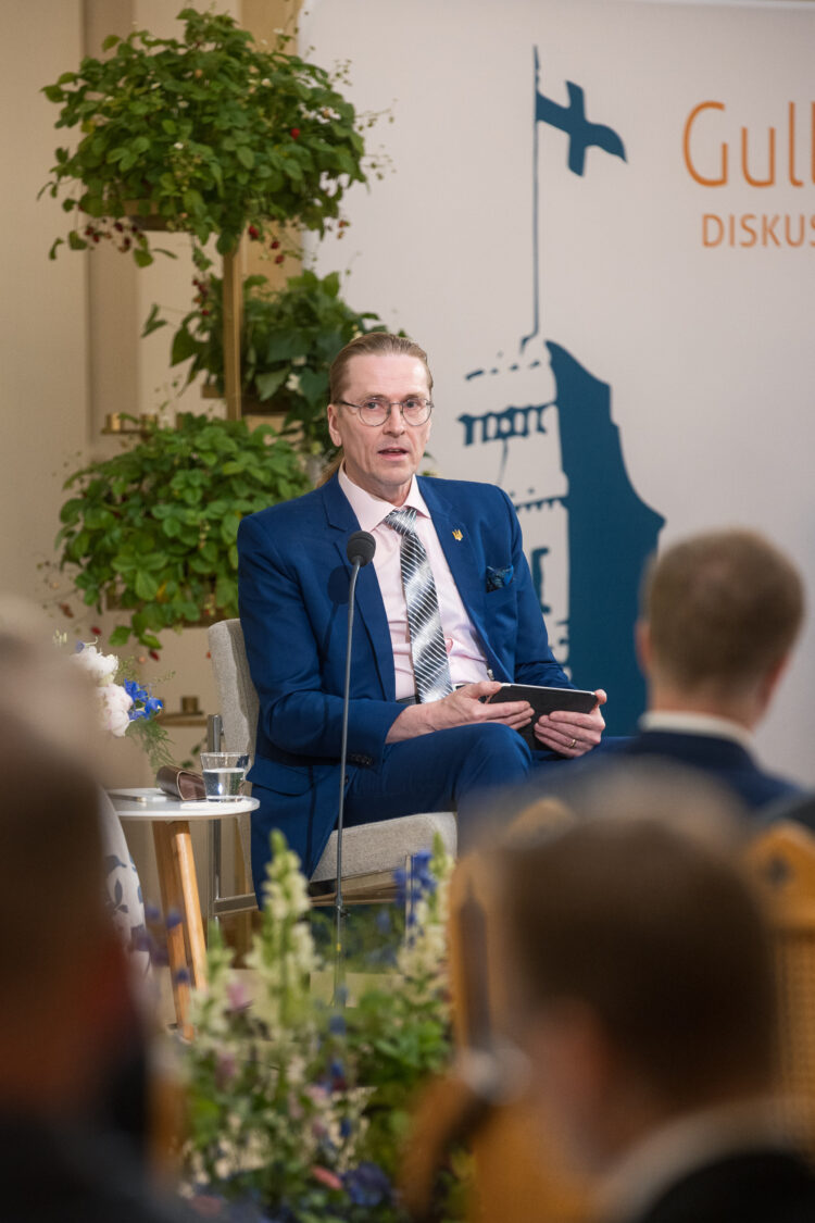 Mikko Hyppönen, forskningsdirektör hos WithSecure. Foto: Matti Porre/Republikens presidents kansli