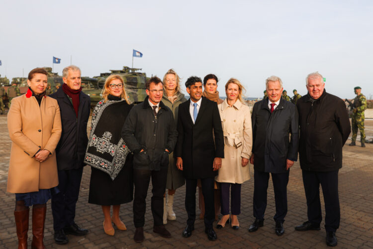 Tasavallan presidentti JEF-maiden päämieskokouksessa Ruotsissa 13.10.2023. Kuva: Riikka Hietajärvi/Tasavallan presidentin kanslia