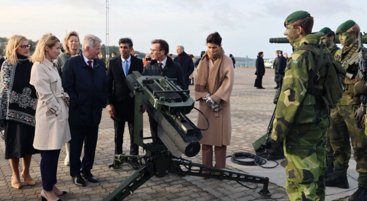 The President of the Republic of Finland attended the Summit of Heads of State and Government of JEF countries in Visby, Sweden, on 13 October 2023. Photo: Riikka Hietajärvi/Office of the President of the Republic of Finland