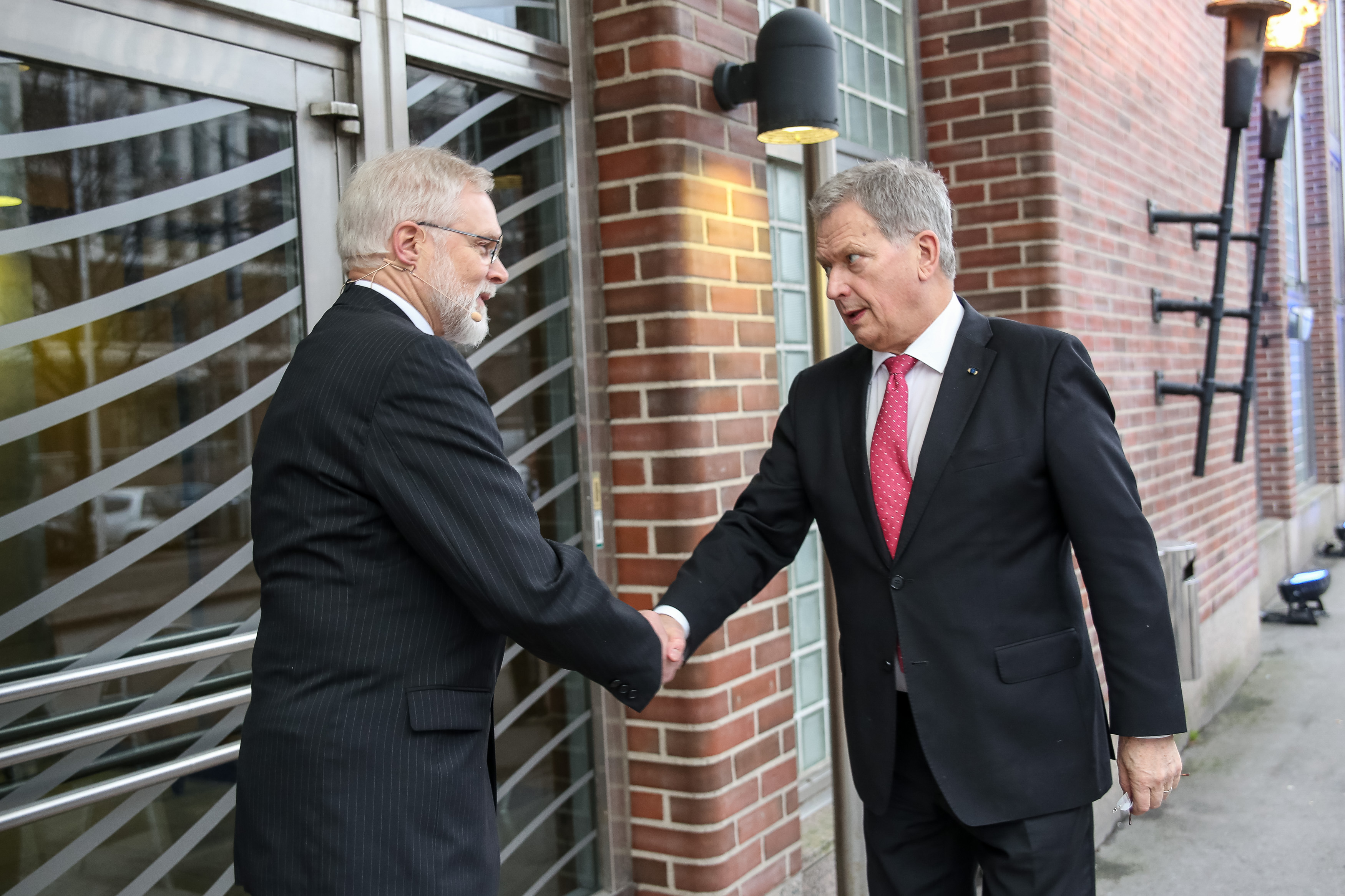 Tasavallan presidentti Sauli Niinistö puhui Invalidiliitto ry:n 80-vuotisjuhlaseminaarissa 15.11.2018
Kuva: Matti Porre/Tasavallan presidentin kanslia