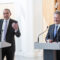 President of Iceland Guðni Thorlacius Jóhannesson and his wife, Eliza Jean Reid visit Finland on 31 May and 1 June 2017. President of the Republic Sauli Niinistö and Mrs Jenni Haukio received the Icelandic presidential couple in Mäntyniemi. Photo: Matti Porre/Office of the President of the Republic of Finland