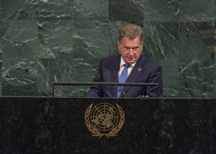 72 General Debate – 20 September 


His Excellency Sauli Niinistö, President of the Republic of Finland