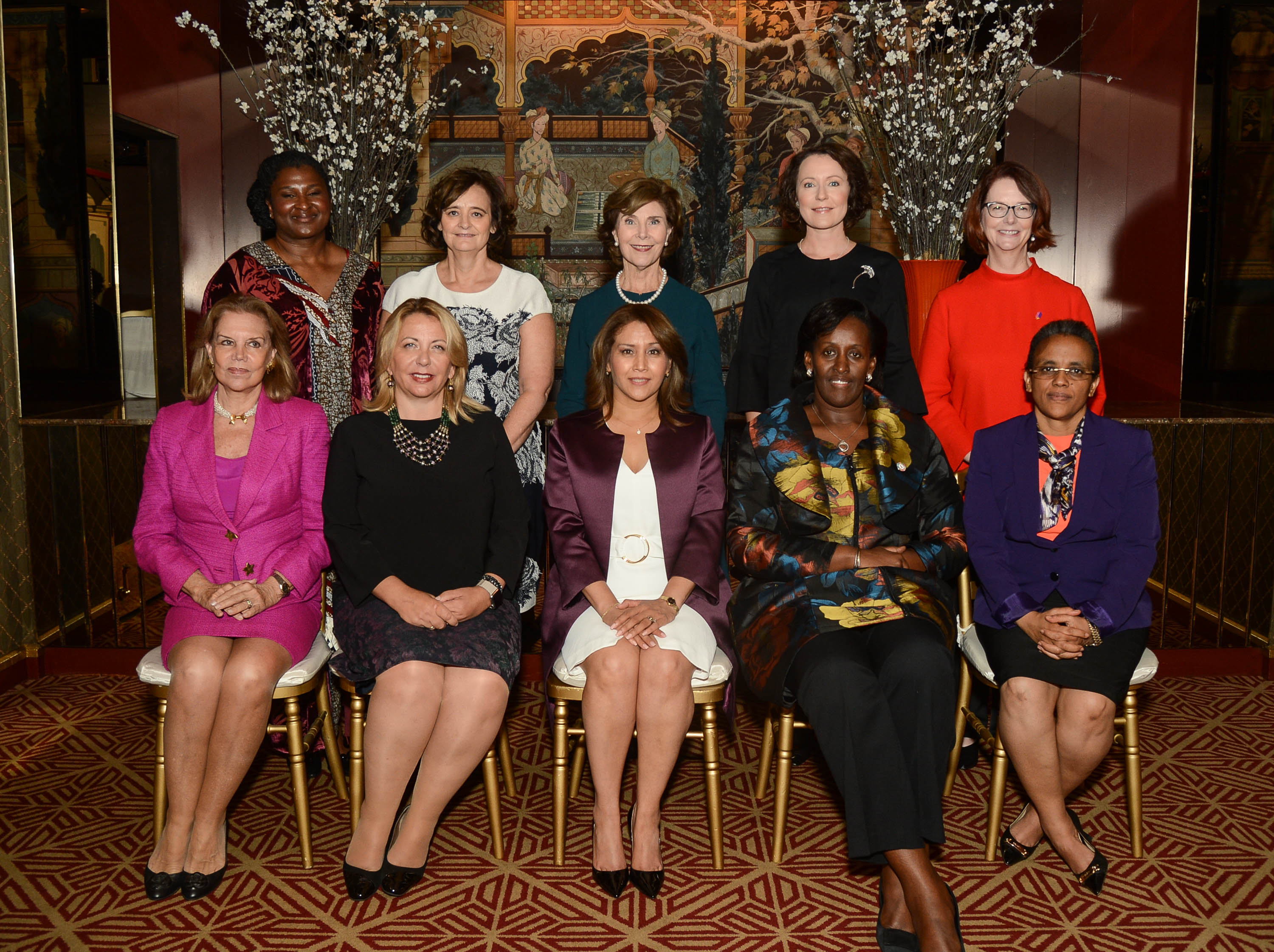 GWBPC Mrs. Bush First Ladies Tea, New York, NY. Photo by Grant Miller