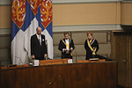 Tasavallan presidentti Sauli Niinistön virkaanastujaiset 1.3.2012. Copyright © Tasavallan presidentin kanslia