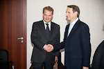 Presidentti Niinistö ja Venäjän duuman puhemies Sergey Naryshkin. Copyright © Tasavallan presidentin kanslia 