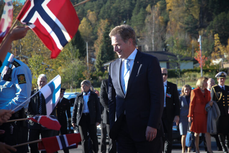 Statsbesök till Norge den 10-12 oktober 2012. Copyright © Republikens presidents kansli