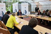 Kultaranta-keskustelujen ensimmäinen päivä 16. kesäkuuta 2013. Copyright © Tasavallan presidentin kanslia