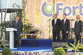  Presidentti Niinistö ja presidentti Bērziņš osallistuivat Fortumin biomassavoimalan avajaisiin Jelgavassa. Copyright © Tasavallan presidentin kanslia 