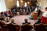 Vierailu Sveitsin parlamentissa. Presidentti Niinistö ja liittopresidentti Maurer pitivät puheet. Copyright © Tasavallan presidentin kanslia