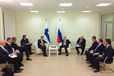 Arbetsbesök till Ryssland den 23.-25. september 2013. Copyright © Republikens presidents kansli