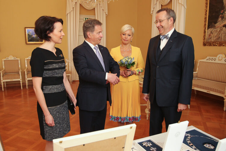 State visit of President of Estonia on 12–14 May 2014. Copyright © Office of the President of the Republic of Finland