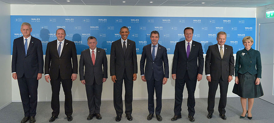 Group portrait of NATO partner countries. Picture: NATO.