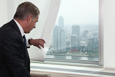 Kurkistus ikkunasta ennen pääsihteeri Ban Ki-moonin tapaamista: näkymä New Yorkin East Riverille. Copyright © Tasavallan presidentin kanslia
