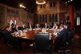 European presidents meet in the historical setting of Wartburg Castle on the 21 September. Reinforcing European solidarity was the theme of the working session. Copyright © Office of the President of the Republic of Finland