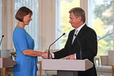 Besök av Estonias president Kersti Kaljulaid den 20 oktober 2015Foto: Juhani Kandell/Republikens presidents kansli
