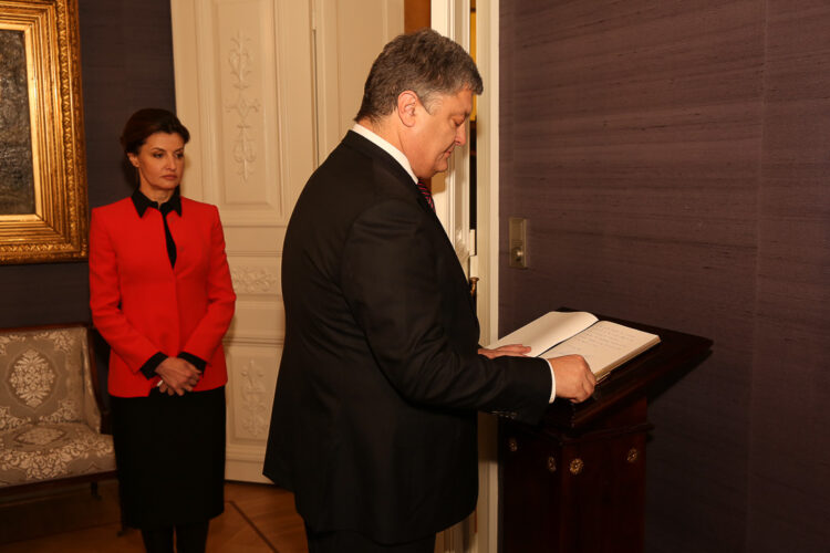Official visit of President of Ukraine Petro Poroshenko on 24 January 2017. Photo: Juhani Kandell/Office of the President of the Republic of Finland 