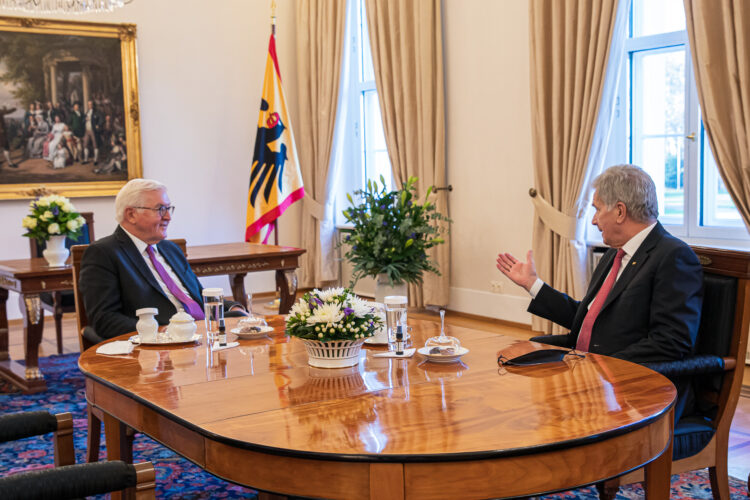 The Presidents’ bilateral discussions. Photo: Matti Porre/Office of the President of the Republic of Finland