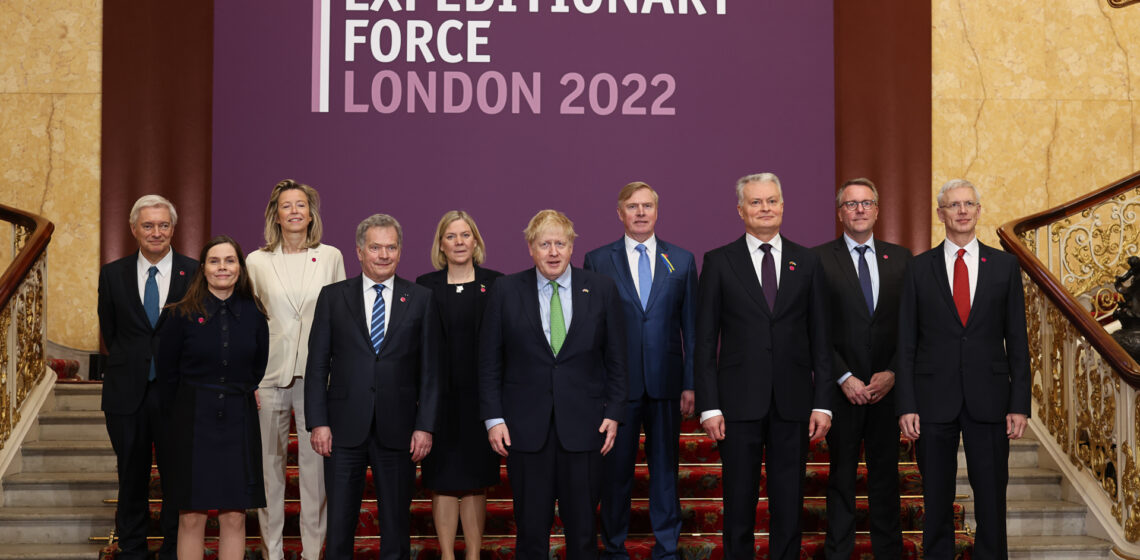JEF-maiden päämiehet kokoontuivat Lontoossa. Kuva: Tim Hammond/No 10 Downing Street