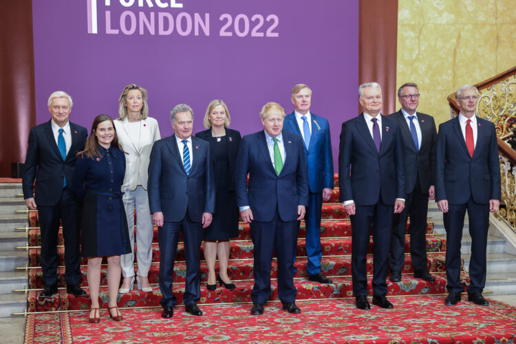 The Heads of State and Government of the JEF countries met in London. Photo: Jouni Mölsä/Office of the President of the Republic