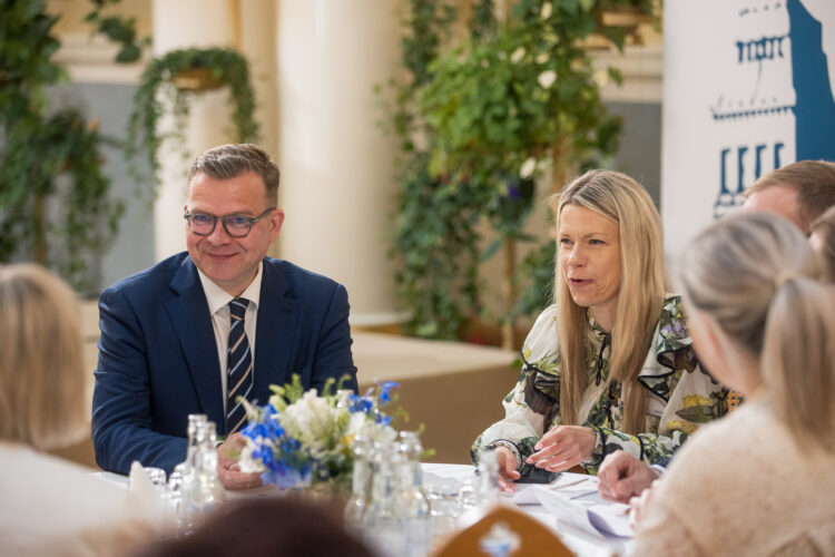 The theme of the second session on Monday 19 June focused on Finland as a militarily allied country. Photo: Matti Porre/The Office of the President of the Republic of Finland