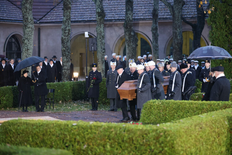 President Martti Ahtisaari's state funeral on 10 November 2023. Photo: Juhani Kandell/Finnish Defence Forces