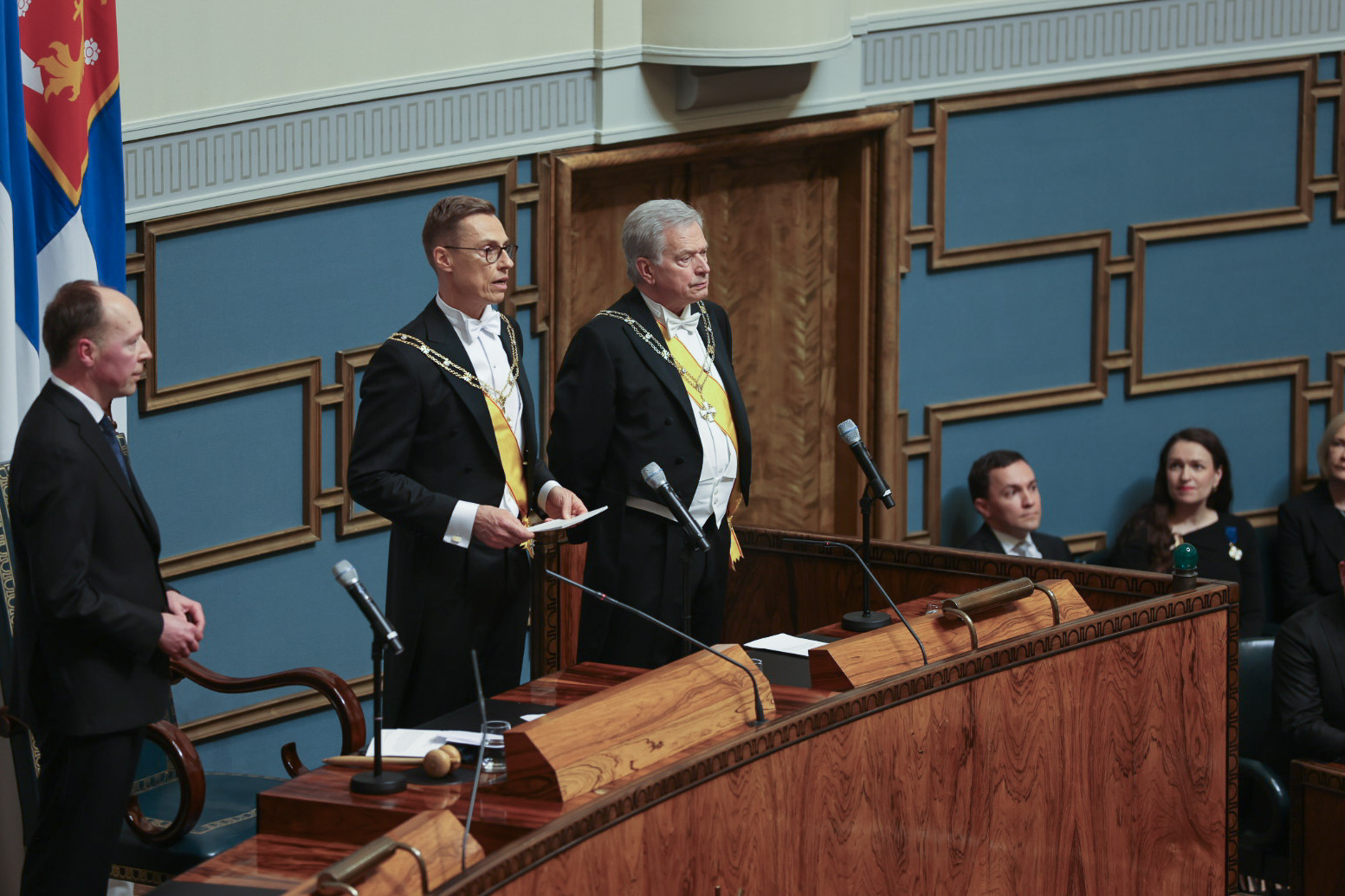 Inauguration speech by President of the Republic of Finland Alexander
