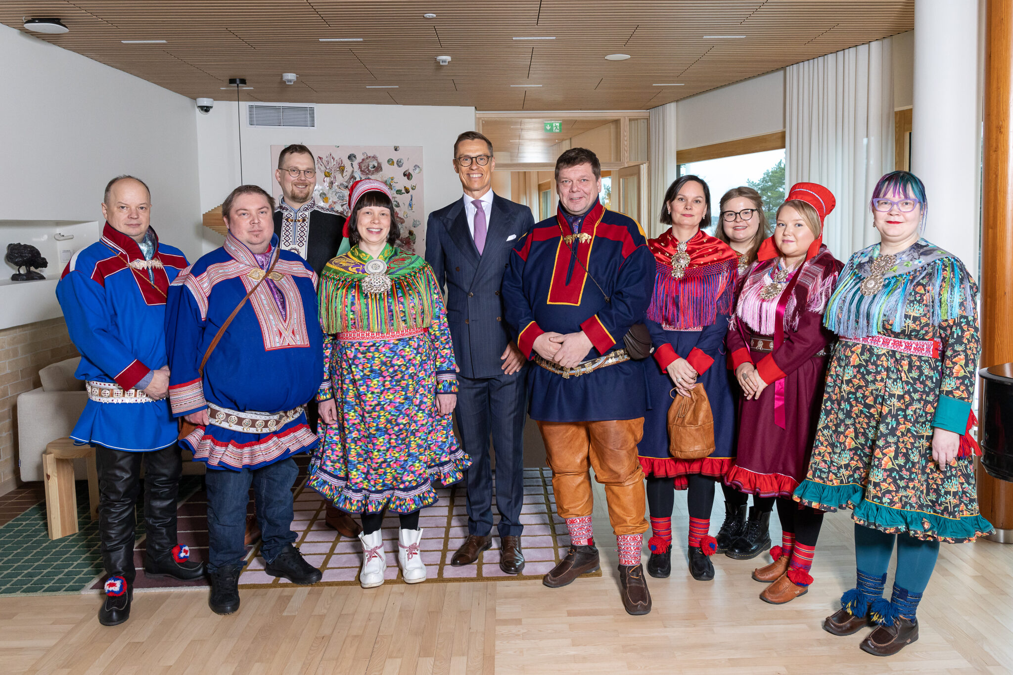 President Stubb meets with representatives of Sámi Parliament - Presidentti