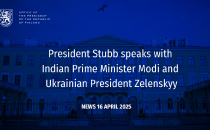 President Stubb speaks with Indian Prime Minister Modi and Ukrainian President Zelenskyy