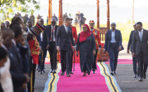 Presidentti Stubb Tansaniassa