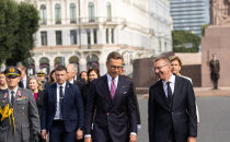 Presidentti Stubb valtiovierailulla Latviassa